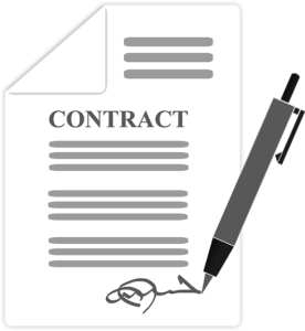 contract, pen, signature, paper, commercial real estate leasing information